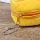 Cuteplush three-dimensional triangle fruit purse Kids Coin bag key bag pendantME