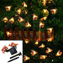 Solar Powered String Lights 30LED Honey Bee Shape for Garden Decoration CourC4V4