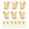 6 Guitar Tuning Pegs VERROUILLAGE Tuner Touches Guitar Strings Button 3L +