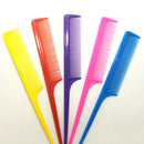10 Plastic Hairdressing Toothed Pointed Hair Styling Rat Tail Combs Great MO