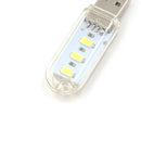 2pcs Mini USB LED Night light Camping lamp For Reading Bulb Laptops Computer JR