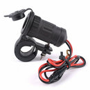 12V Waterproof Motorcycle  Lighter Power Plug Outlet Socket