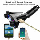Car Charger Bluetooth FM Transmitter Wireless In-Car FM Transmitter Radio A A9T4