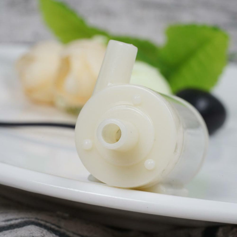 Micro Submersible Water Pump Fish Tank Fountain Aquarium White DC 3V 5V_6V