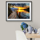 5D DIY Full Drill Diamond Painting Scenery Cross Stitch Mosaic Craft Kits