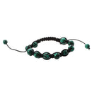 Malachite Green Bracelet Hand Woven Bracelet R8V4