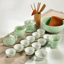 6Pcs Tea Ceremony Utensils Set Bamboo Teaspoons Needle Clip Strainer Tong T X1S1