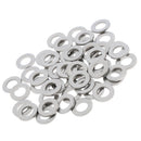 50 PCS ASSORTED FLAT WASHERS STAINLESS STEEL KIT SET M6 FOR BOLT SCREWS