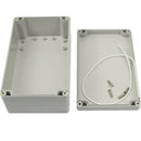 Gray-white Waterproof Plastic Project Box Enclosure 200*120*75MM Q6W3