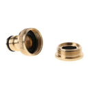 4/6 Brass Hose Tap Connector Washing Machine Garden Irrigation Watering Fittings