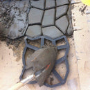 9 Grid Garden Pavement Mold Garden Walk Pavement Manually Concrete Mould