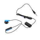 Wired Headset Earbud with Microphone Earpiece Clip For Sony Playstation 4 PS4 bs