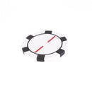 Premium Two-Sided Poker Chip Golf Ball Markers Putt Position Symbol