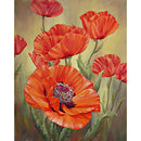 5D DIY Full Drill Diamond Painting Flower Cross Stitch Embroidery Ornament