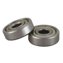 10 Pcs 6200Z 10 x 30 x 9mm Single Row Sealed Deep Groove Ball Bearings