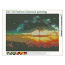 5D DIY Full Drill Diamond Painting Fantasy View Cross Stitch Embroidery