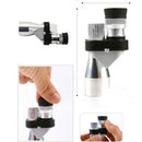 Mini 8X 20mm HD Pocket Corner Optical Monocular Telescope Microscope Ey WAV