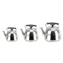 1L Stainless Steel Whistling Tea Kettle Pot Infuser Kitchen Restaurant Use