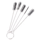5pcs/set Durable Nylon Shank Briar Tobacco Pipe Cleaner Stainless Steel Brush BX