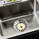Steel Drain Cover Kitchen Water Sink Drainer Strainer Disposal Stopper Plug E2R8