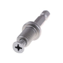 1/4" 6mm Hex Shank Keyless Drill Bit Chuck Adapter Converter Quick Change ToolLJ