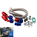 T3/T4/T04E Turbine Adapter Kit Turbine Oil Supply Tubing Kit