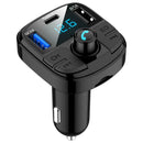 BT29 QC3.0 Bluetooth 5.0 Car Kit FM Transmitter MP3 Player Type C USB Charger