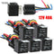 Waterproof Automotive Relay 12V 5Pin 40A Car Relay 12V 5Pin With Relay Socket 3C
