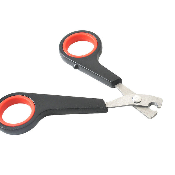 Useful Pet Dog Cat Rabbit Bird Guinea Pig Claw Nail Clippers Trimmers Scissors