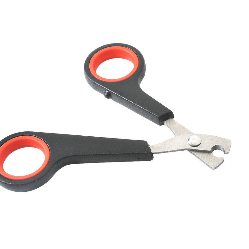 Useful Pet Dog Cat Rabbit Bird Guinea Pig Claw Nail Clippers Trimmers Scissors