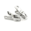 10pcs 5.5cm Stainless Steel Clothes Pegs Hanger Pins Laundry Windproof Cli Ew