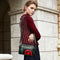 Sheepskin Leather Shoulder Clutch Bag Women Fashion Print Messenger Handbag