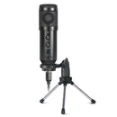 USB Condenser Microphone with Tripod Stand for PC Laptop Gaming Streamig