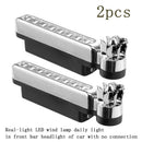 2x Wind Power 8 LED Car Daytime Running Light Fog Light Car Driving Lights WDR