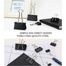 Extra Large Binder Clips 2-Inch (24 Pack), Big Paper Clamps for Office Supp L5M8