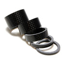 Carbon Fiber Headset 3, 5,10,15,20mm Spacers kit 1 1/8" For Stem Bike KQ JClj