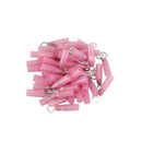 50Pcs Heat Shrink Ring Insulated Terminal Electrical Wire Crimp Connector ( V8D7