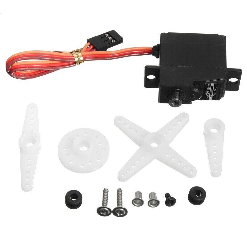 Upgrade Digital Servo Metal Steering Gear Pdi-1181Mg 17G 3.5Kg for Wpl Rc C Y2W7