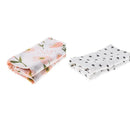 2Pcs Bamboo Fiber Blanket Swaddle Toddler Bath Towel Sleeping Quilt Cot Baby