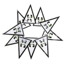 10pcs flags/lot Panda Paper Banner Garland Flags For Kids Birthday Party DecorME