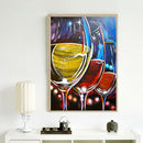 5D DIY Full Drill Diamond Painting Wine Embroidery Mosaic Craft Kit Decor