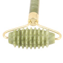 Facial Massage Roller Double Heads Jade Stone Face Body Skin RelaxationJ Bj