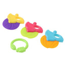 Baby Silicone Teether Fruit Shape Safe Teething Chew Toys Infants Pacifier Gifts