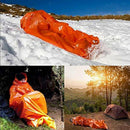 New Emergency Sleeping Bag Outdoor Camping Hiking Gear Waterproof Orange