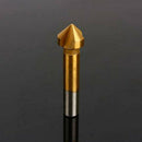 6 Pcs Durable 90 Degree HSS Chamfer Cutter Bit Chamfering Countersink Drill Bits