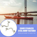 10pcs Stainless Steel Kayak Canoe Boat Pull Handle Buckles with Screws Sailboat