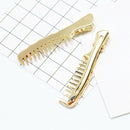 12x Hair Clips Alligator Barrette Clip With Teeth No Slippery Duckbill Clip