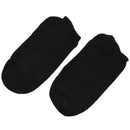 12 Pairs Trainer Liner Ankle Socks Mens Cotton Rich Sport Black