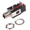 2Pcs 6.35 mm PJ-602B Headphone Socket 3 Contact Right Angle Audio Connec roJ JR