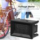 5-100V Digital Dual Display Voltmeter Lithium Battery Voltage Meter Tester